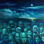 Die Deportation der Krimtataren. Das Bild von Rustem Eminow