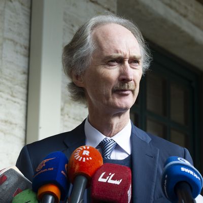Seit Januar 2019 ist der Norweger Geir Pedersen UN-Sondergesandter in Syrien.