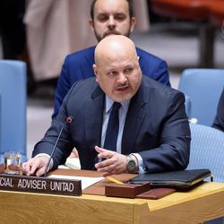 Karim Khan, Leiter von UNITAD und zukünftiger Chefankläger des ICC. (UN Photo/Loey Felipe)