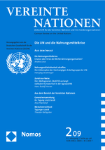Entwicklungslinien im Völker(Straf)recht